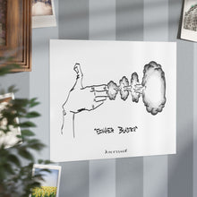 Load image into Gallery viewer, &quot;FINGER BLASTER&quot; - Art Print
